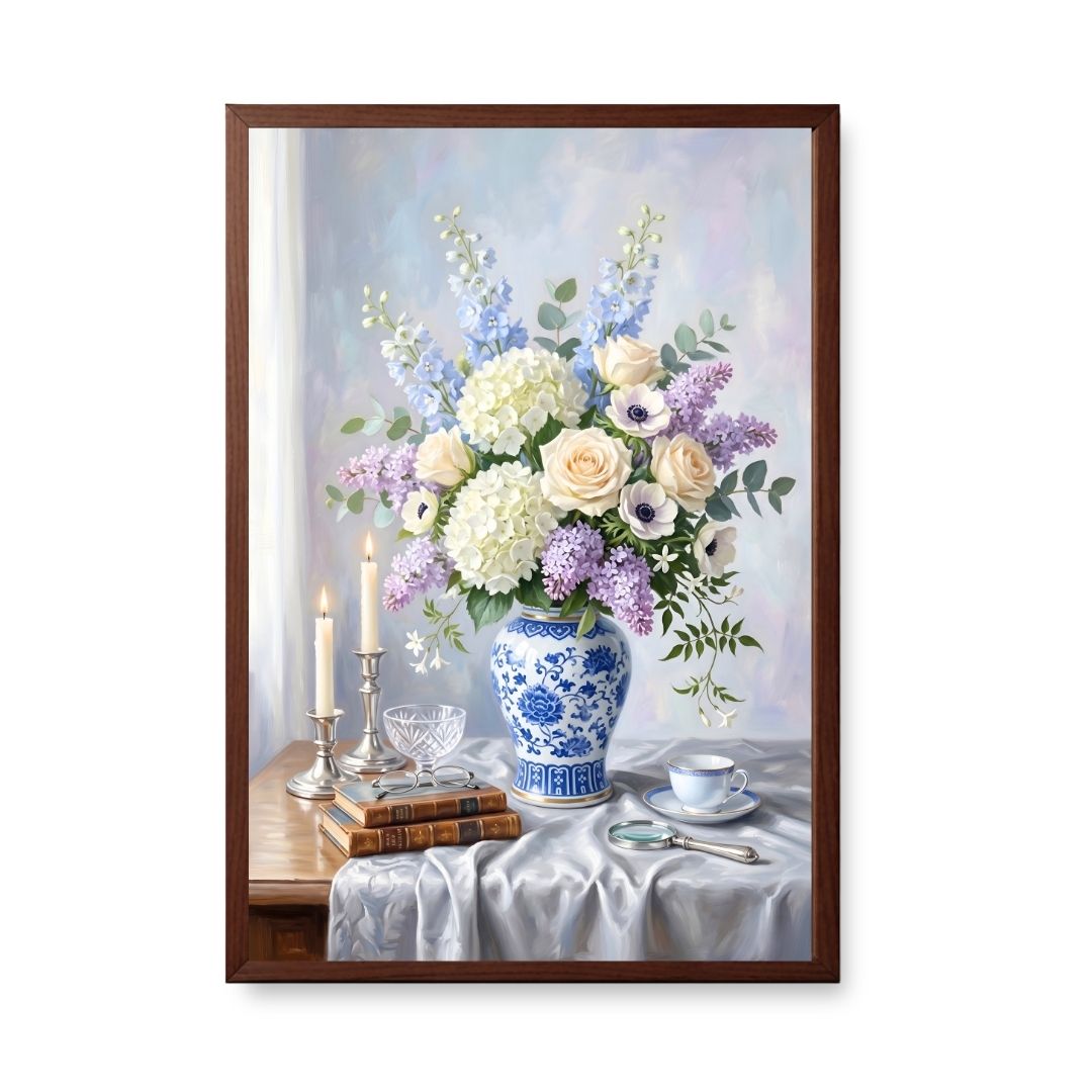 Porcelain Bloom Elegance