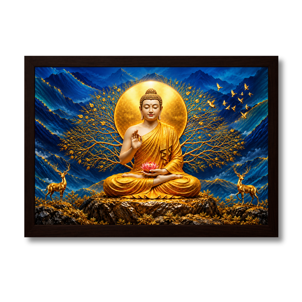 Serene Buddha Blessings