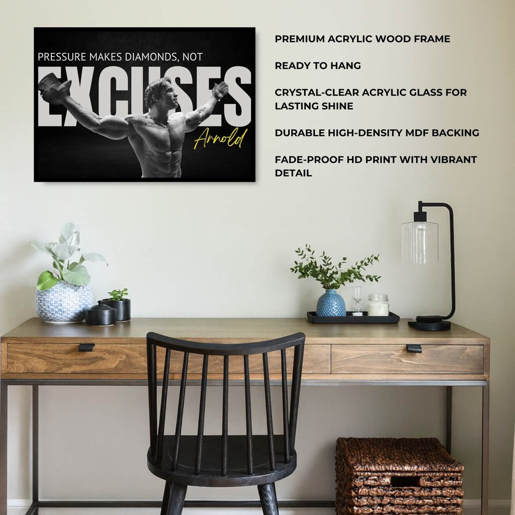 NO EXCUSES – Work for It