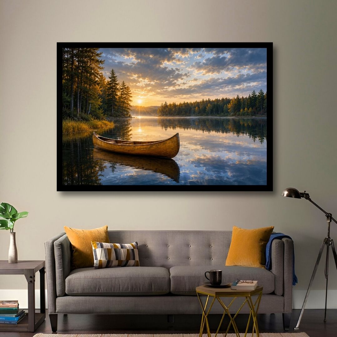 Golden Rowboat Lake