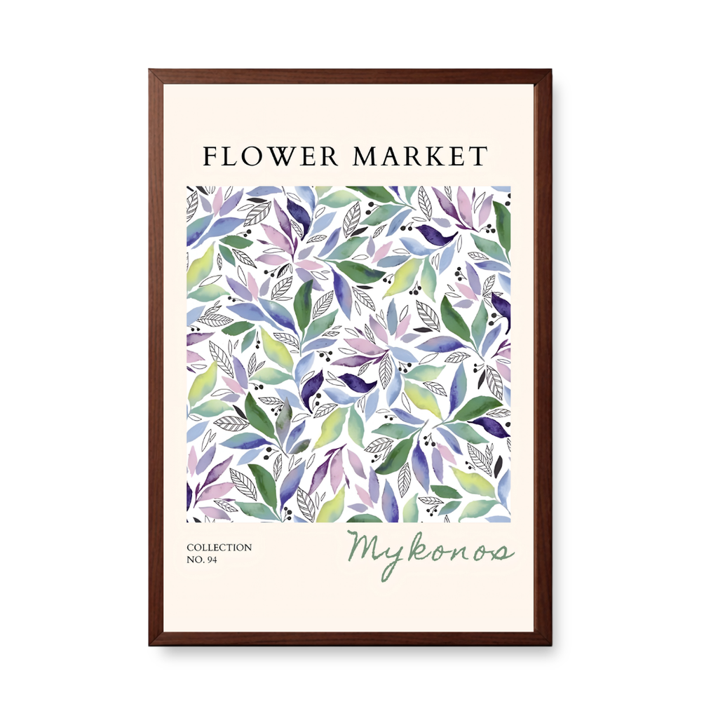 Floral Collection No. 94 Mykonos