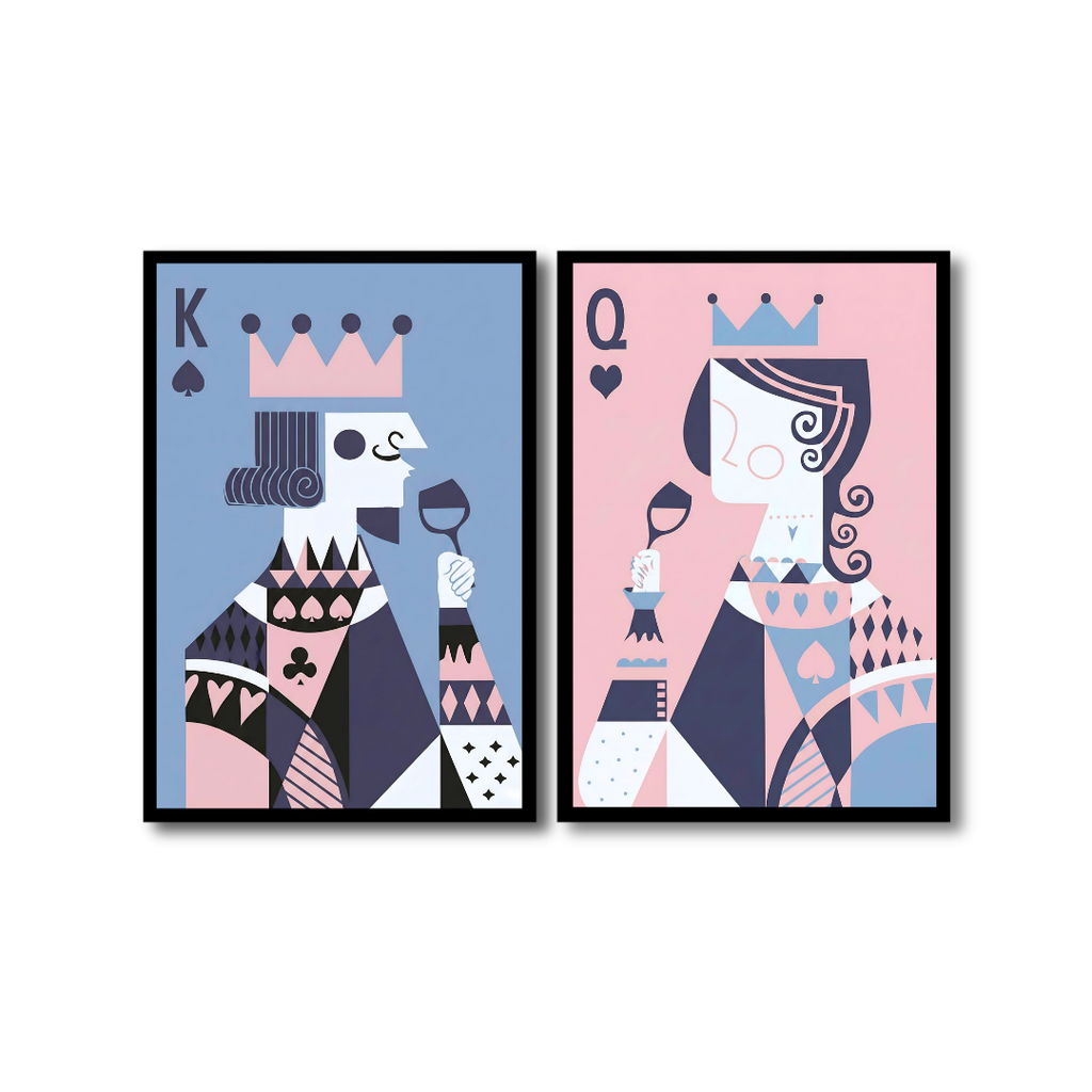 Pastel Royal Cards