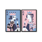 Pastel Royal Cards