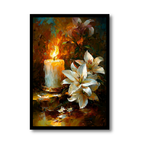 Ivory Blossom Flame