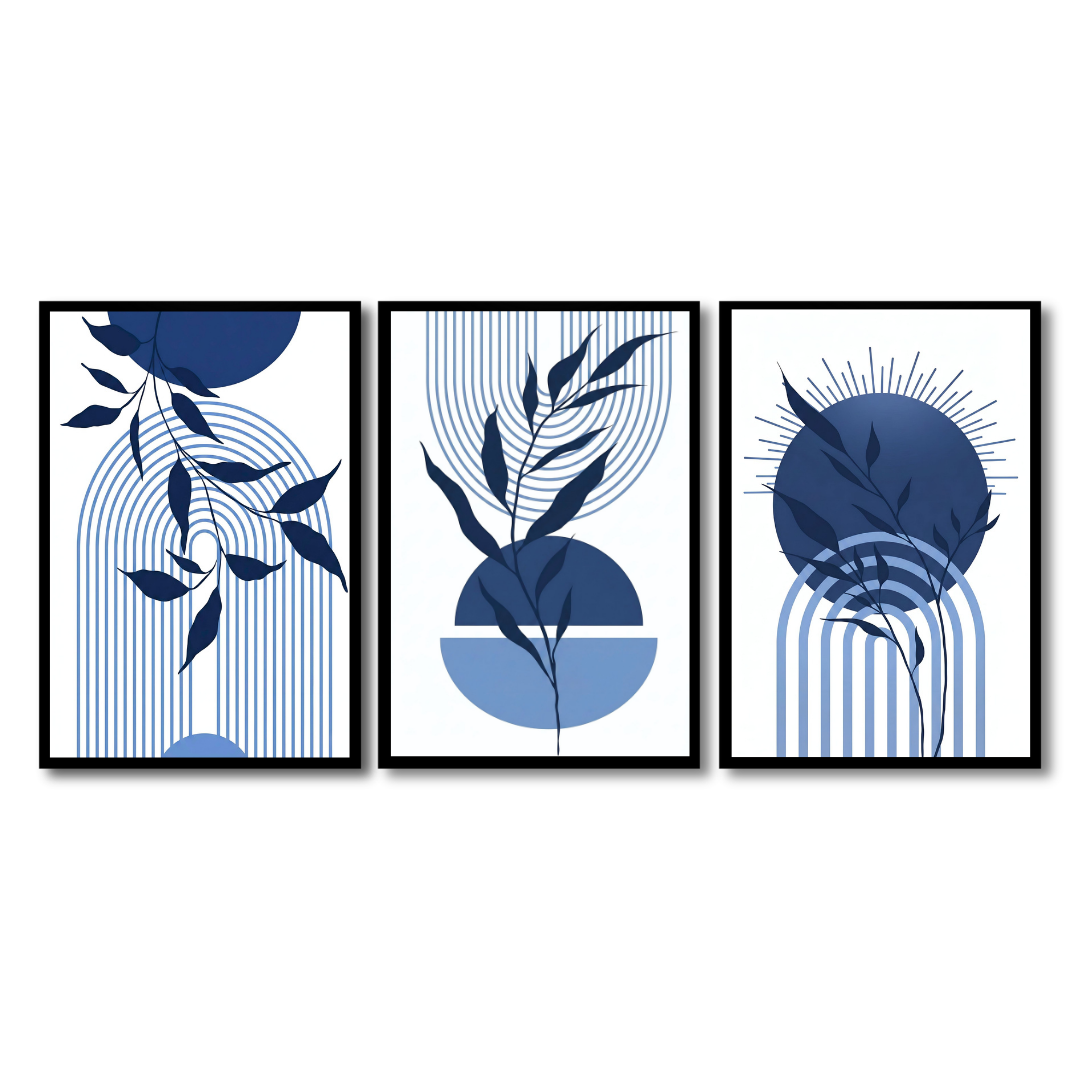 Navy Botanical Arches