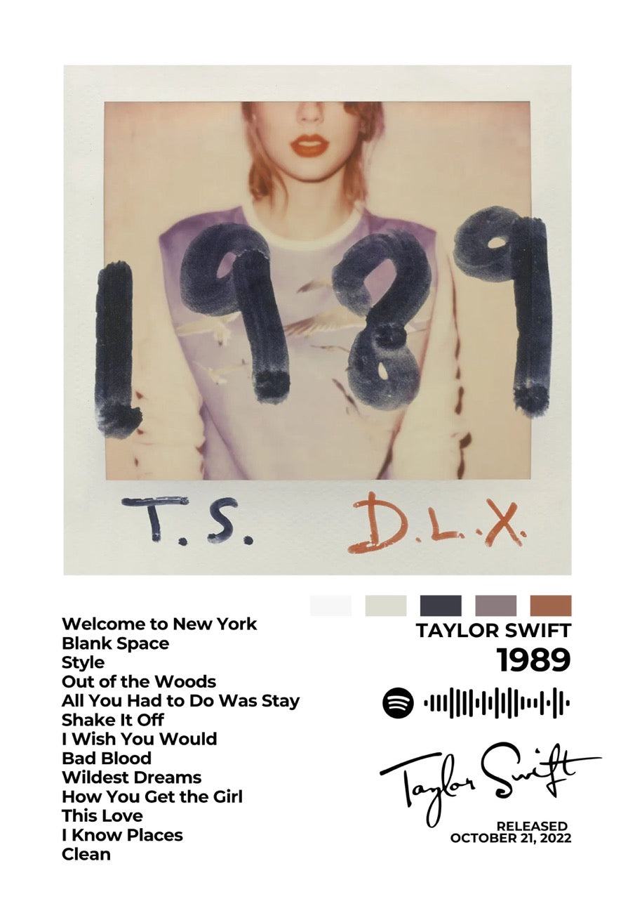 TAYLOR SWIFT – 1989