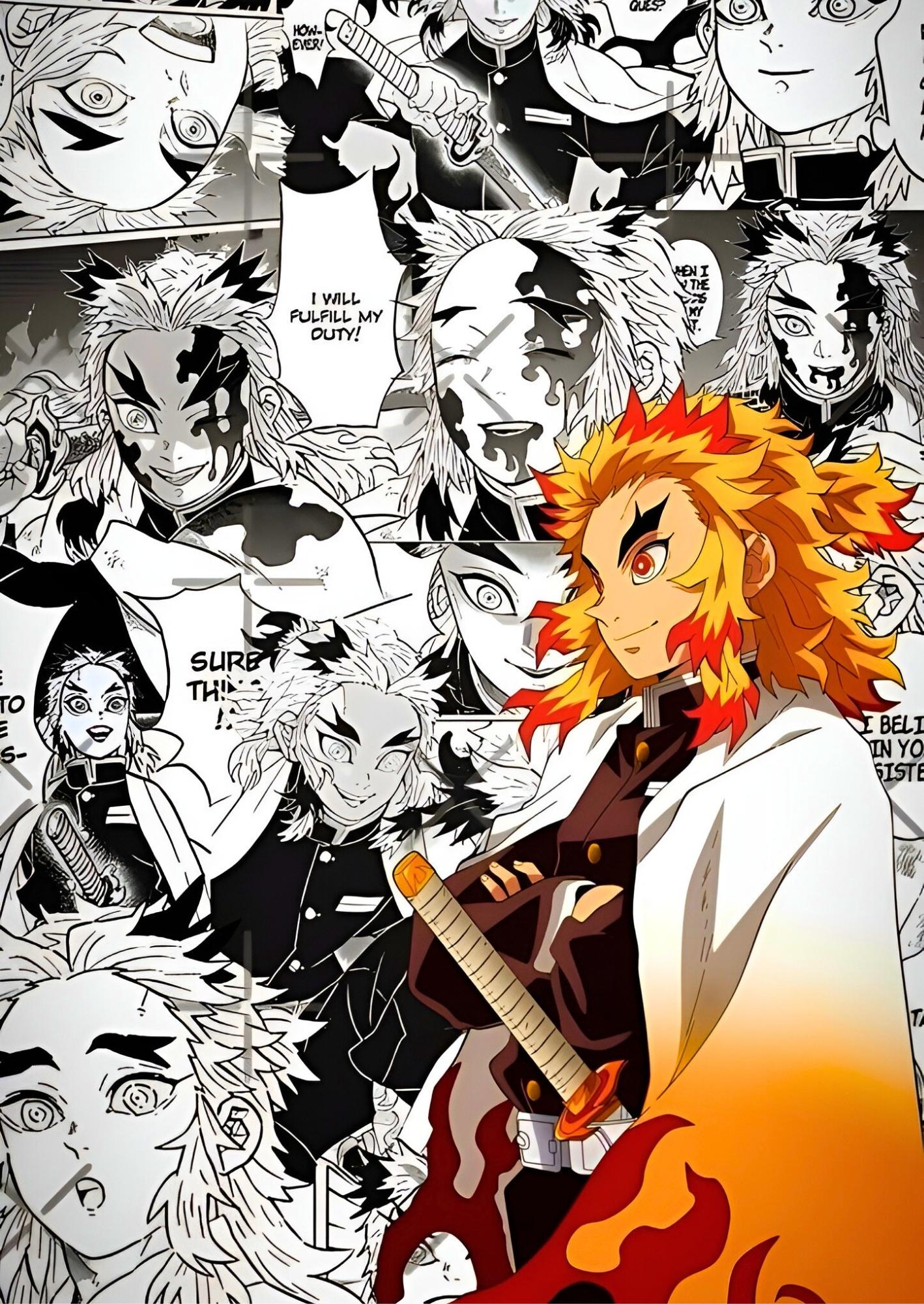 Kyōjurō Rengoku – Manga Panel