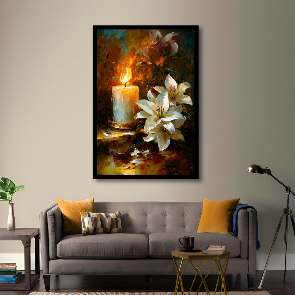 Ivory Blossom Flame