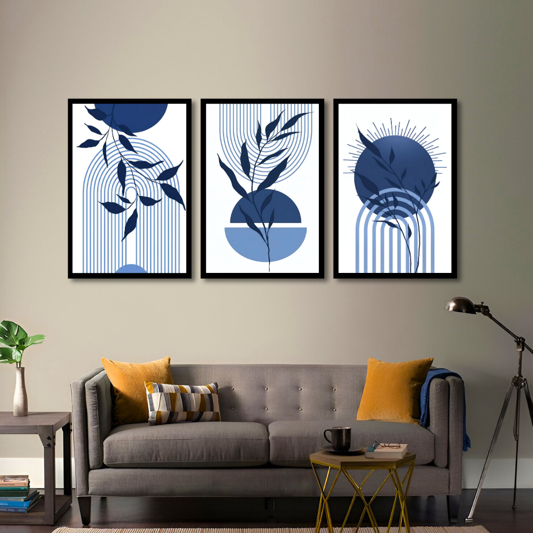 Navy Botanical Arches