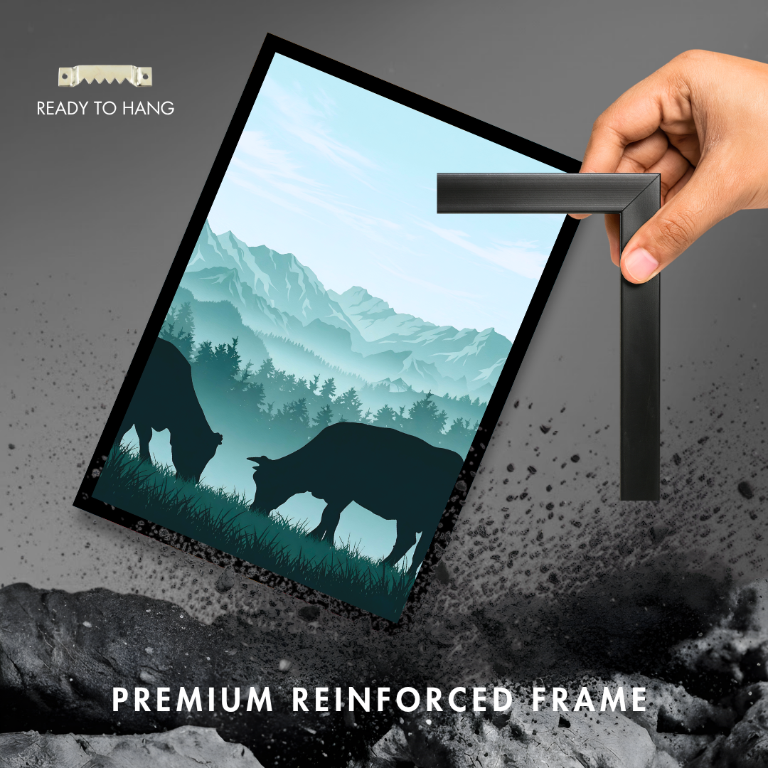 Teal Forest Wildlife