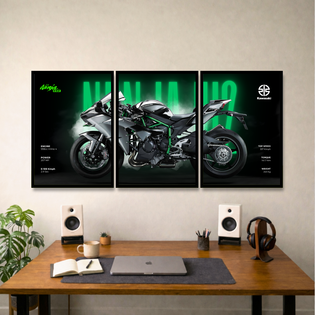 Kawasaki Ninja H2 – Green Fury