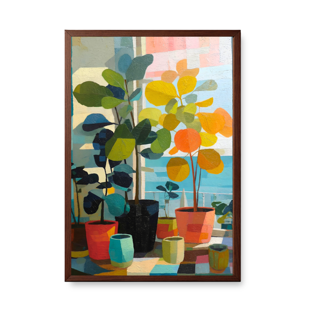 Vibrant Botanical Cluster