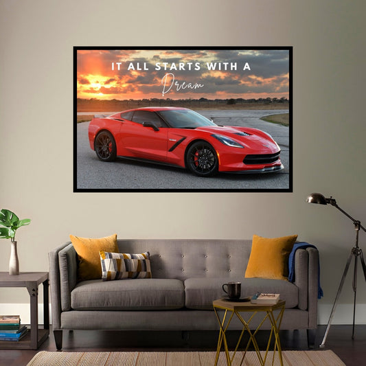 Chevrolet Corvette C7 - IT ALL STARTS WITH A DREAM