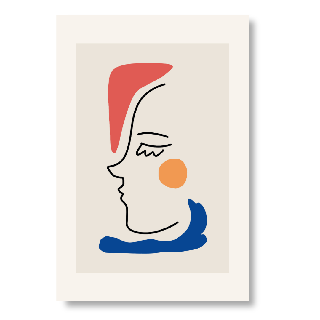 Blue Profile (The Muse)