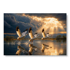 Ethereal Swan Flight