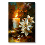 Ivory Blossom Flame