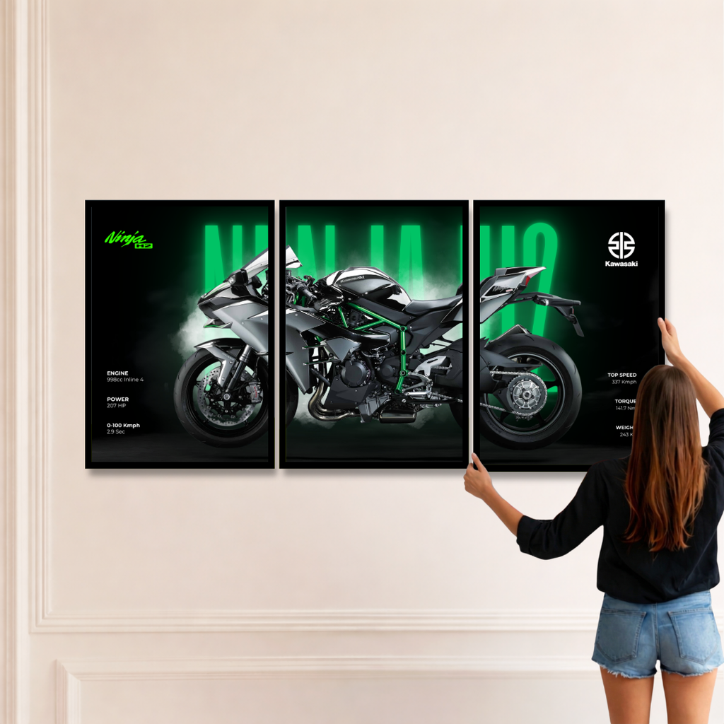 Kawasaki Ninja H2 – Green Fury
