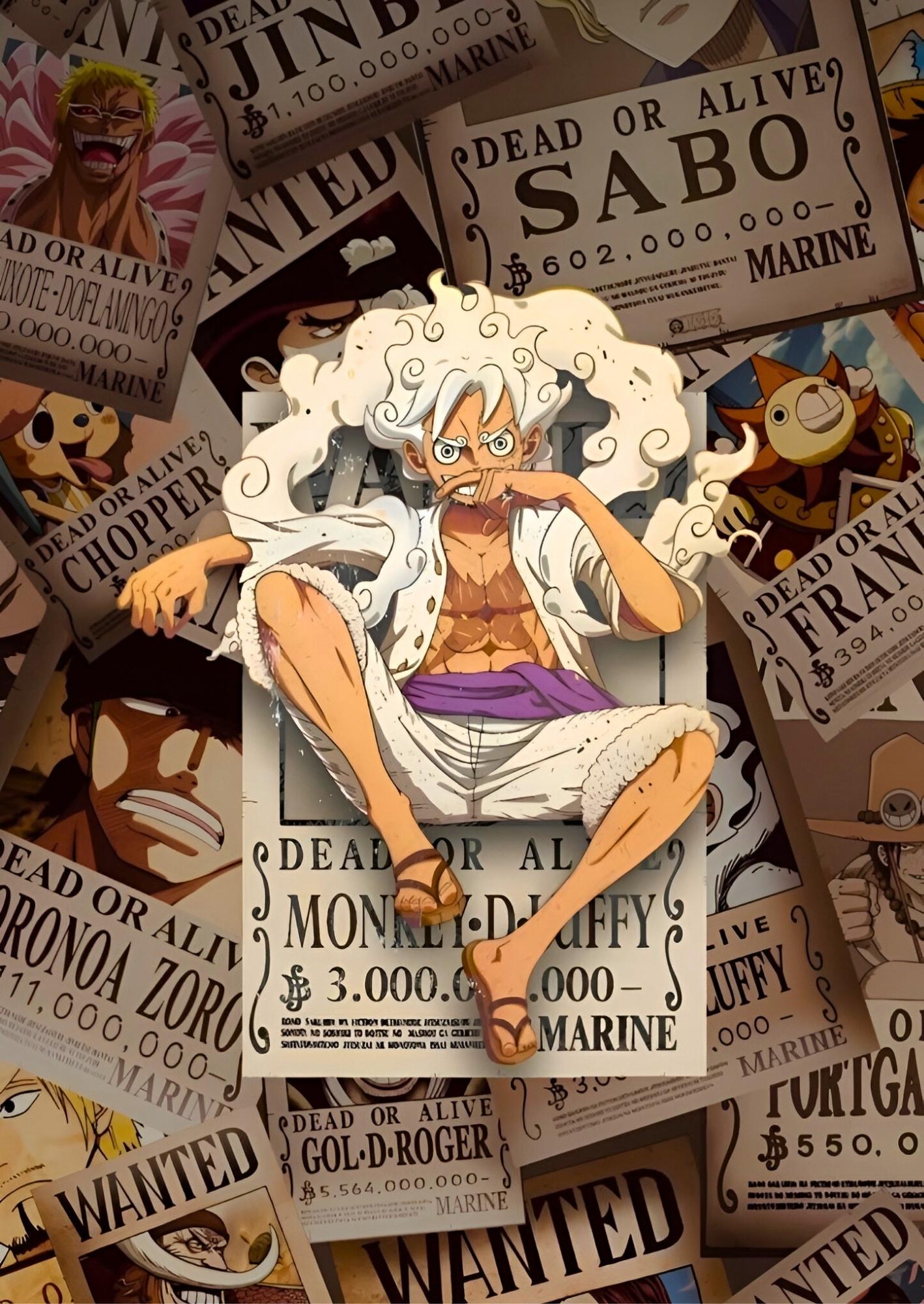 Monkey D. Luffy – Wanted Panel