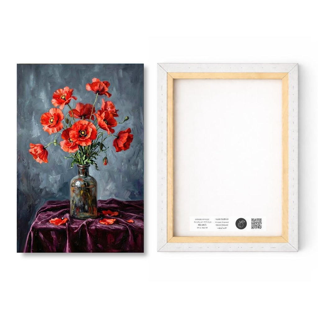 Scarlet Poppy Elegance