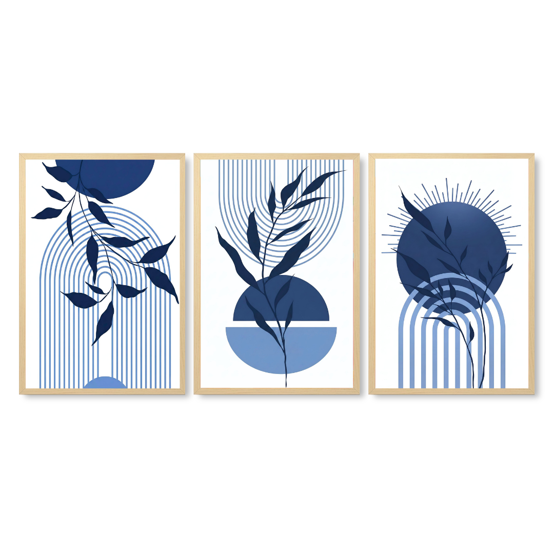 Navy Botanical Arches