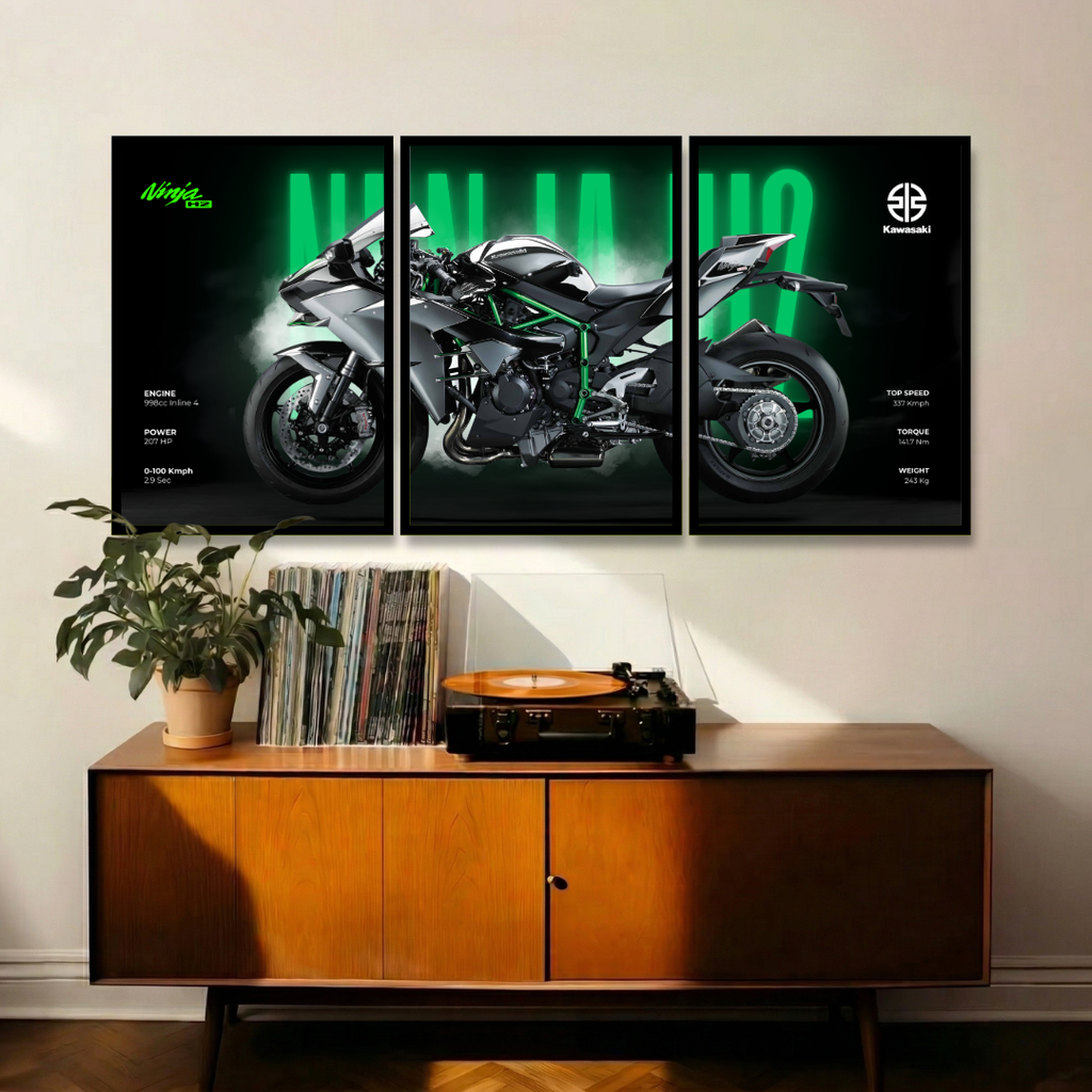 Kawasaki Ninja H2 – Green Fury