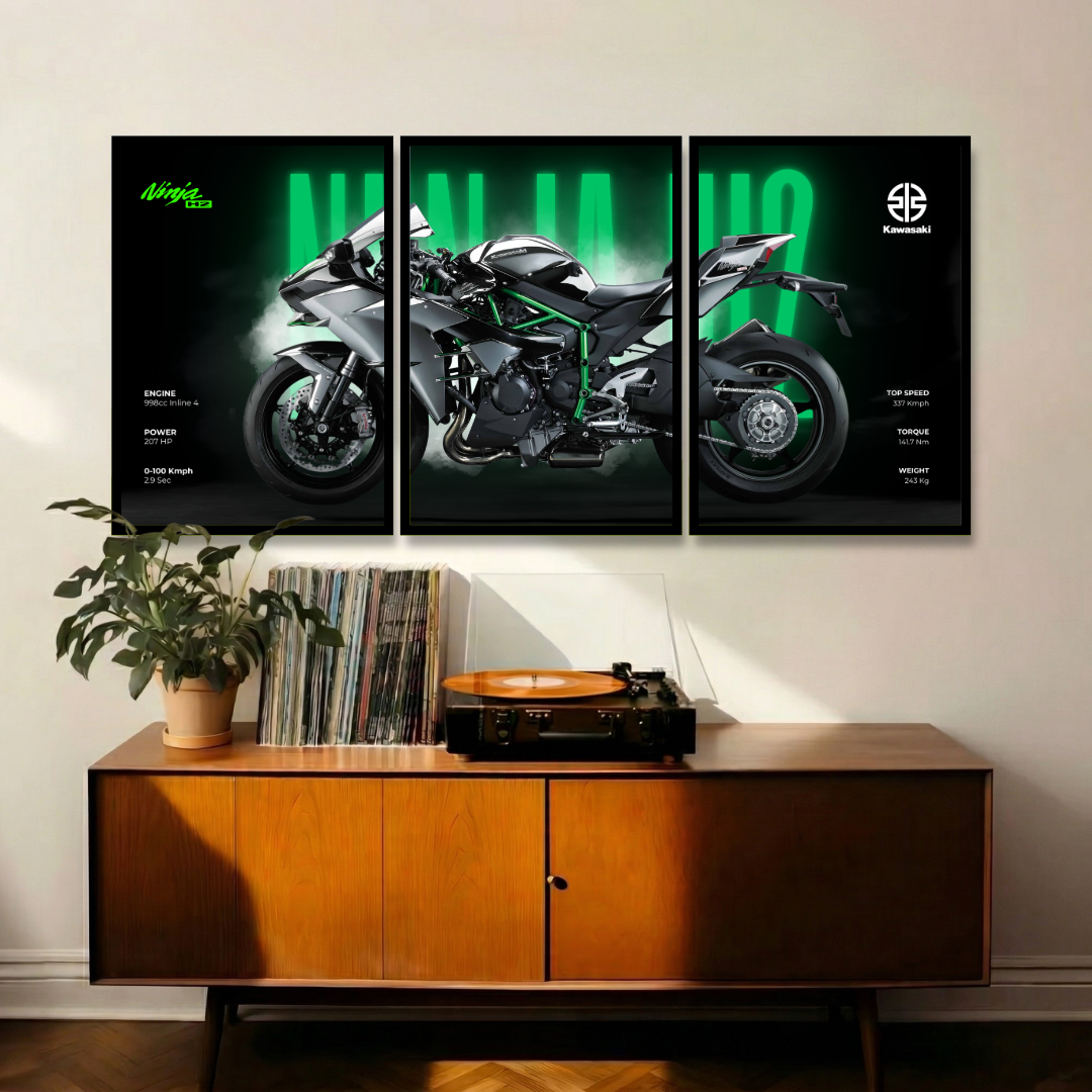 Kawasaki Ninja H2 – Green Fury