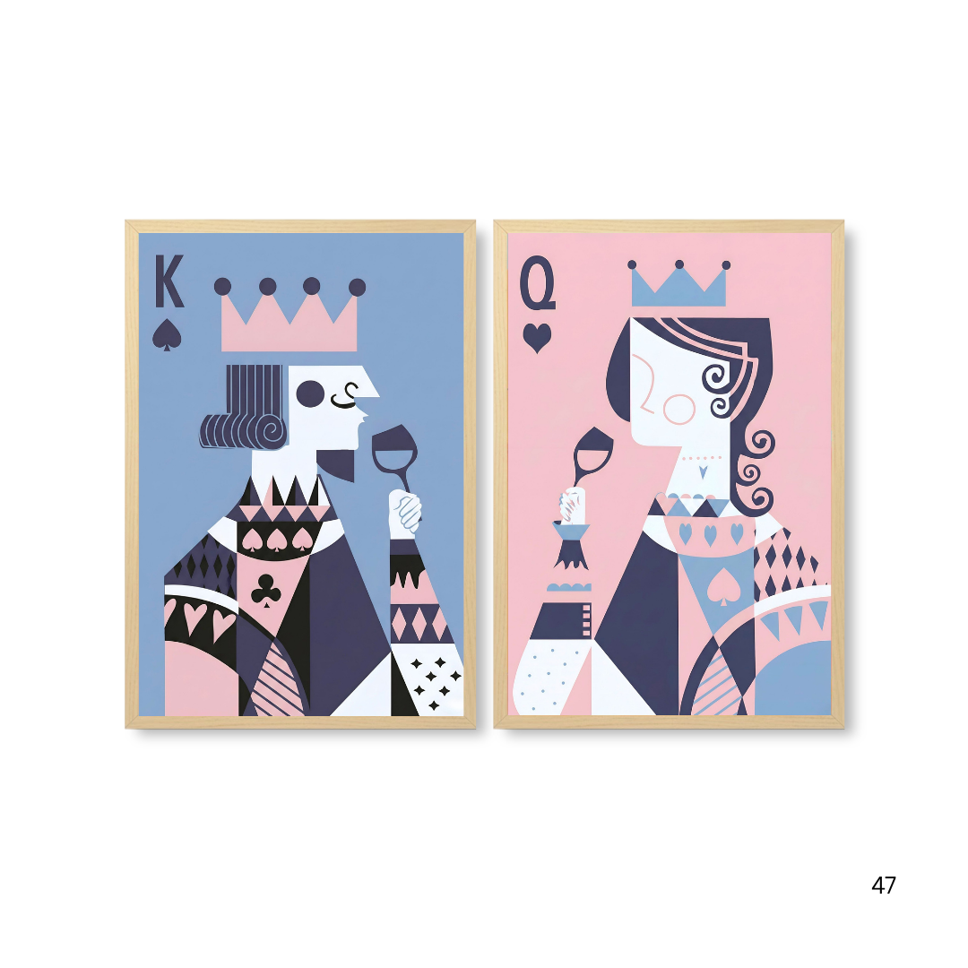 Pastel Royal Cards