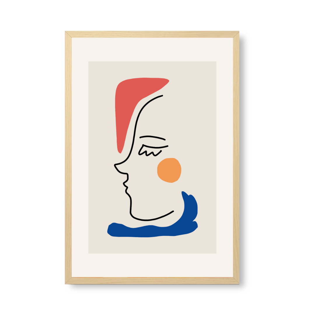 Blue Profile (The Muse)