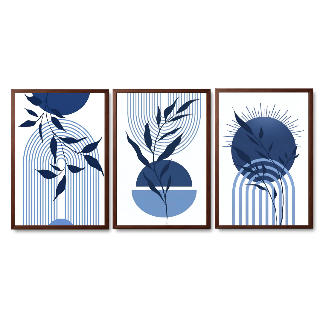 Navy Botanical Arches
