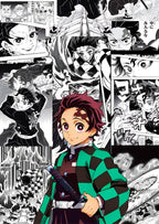 Tanjiro Kamado – Manga Panel