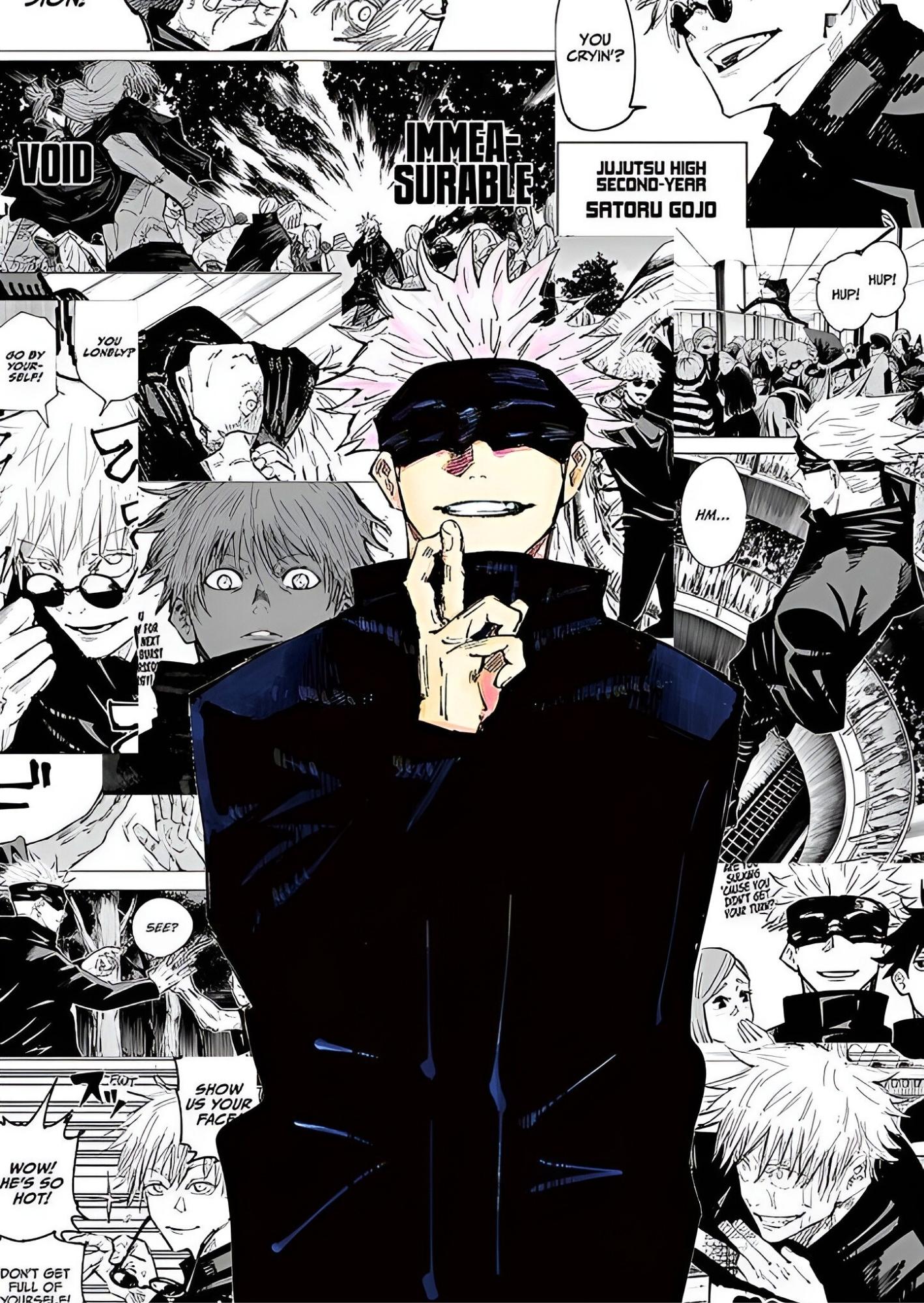 Satoru Gojo – Manga Panel