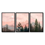 Pink Misty Mountains