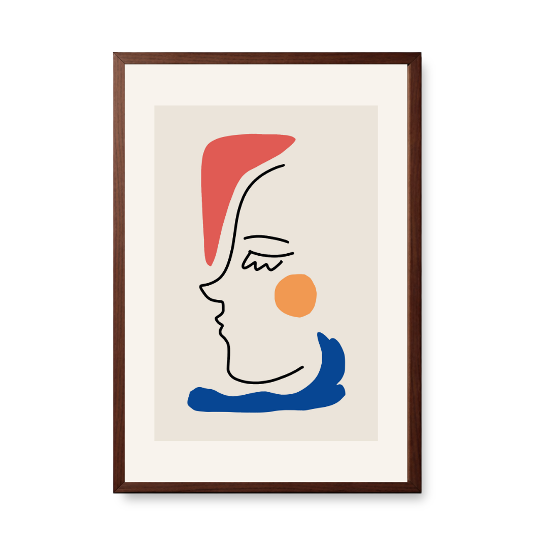 Blue Profile (The Muse)