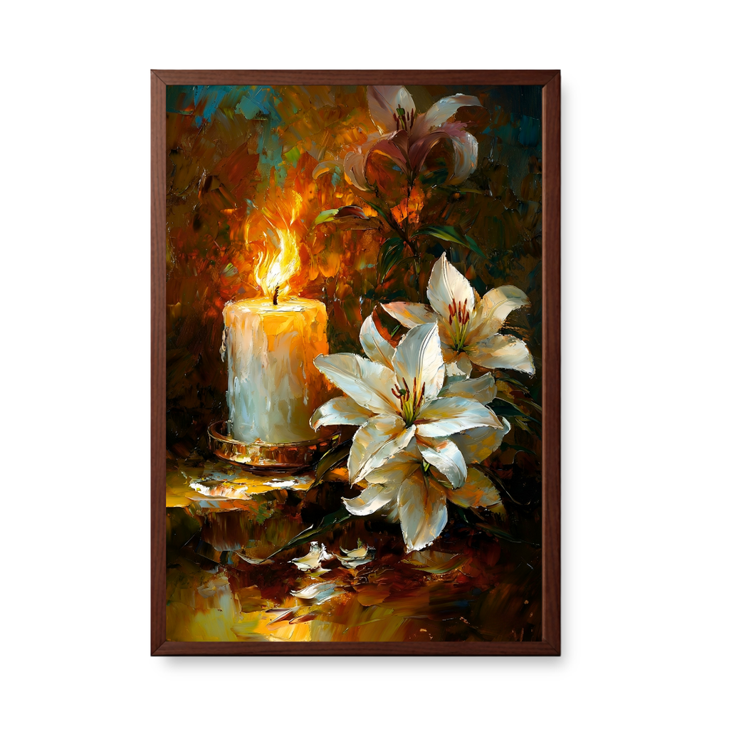 Ivory Blossom Flame