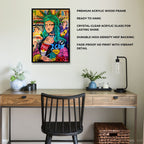 Mona Lisa Graffiti Art