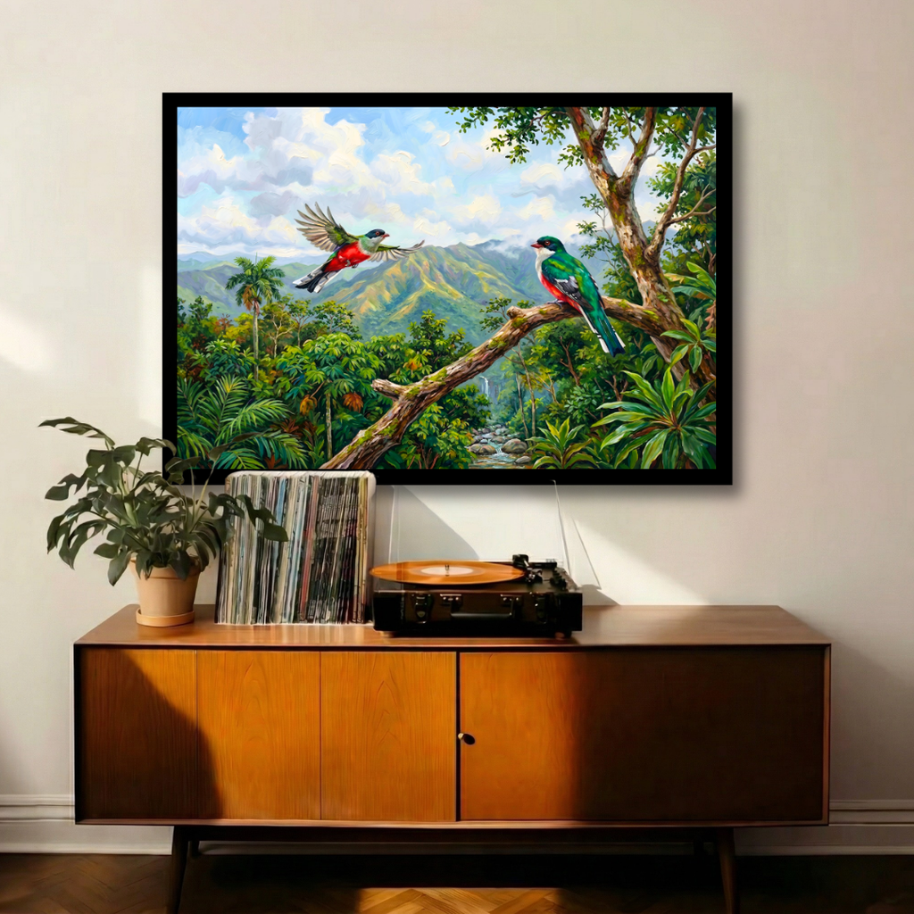 Tropical Trogon Flight