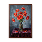 Scarlet Poppy Elegance