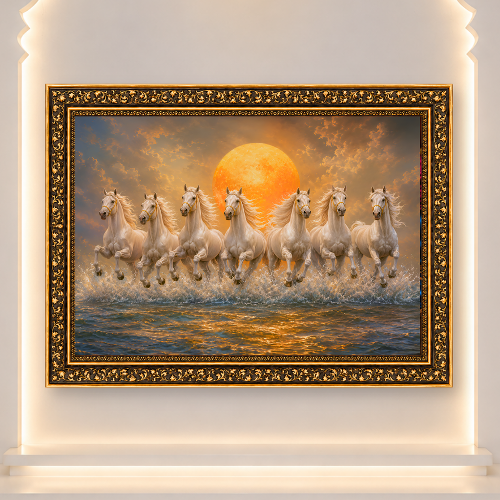 7 horses Golden Horizon