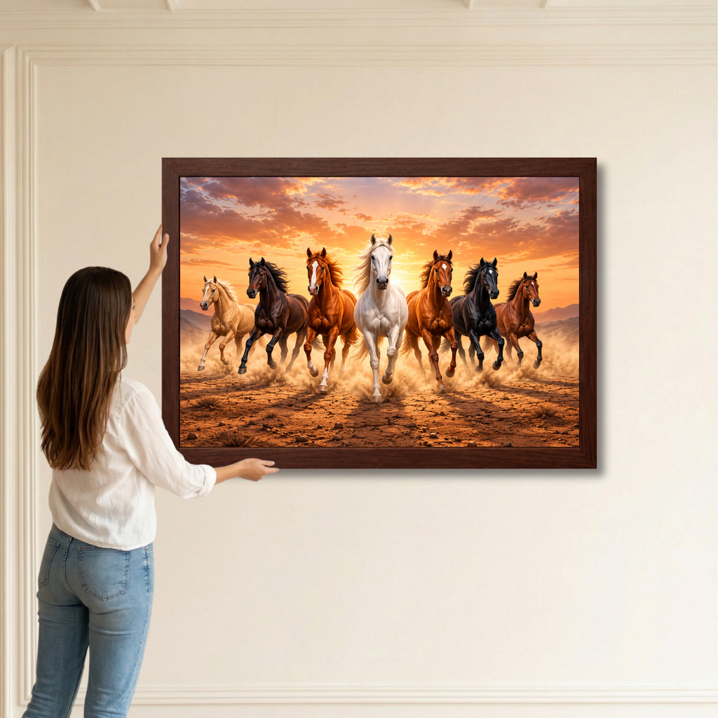 Majestic Seven Horses