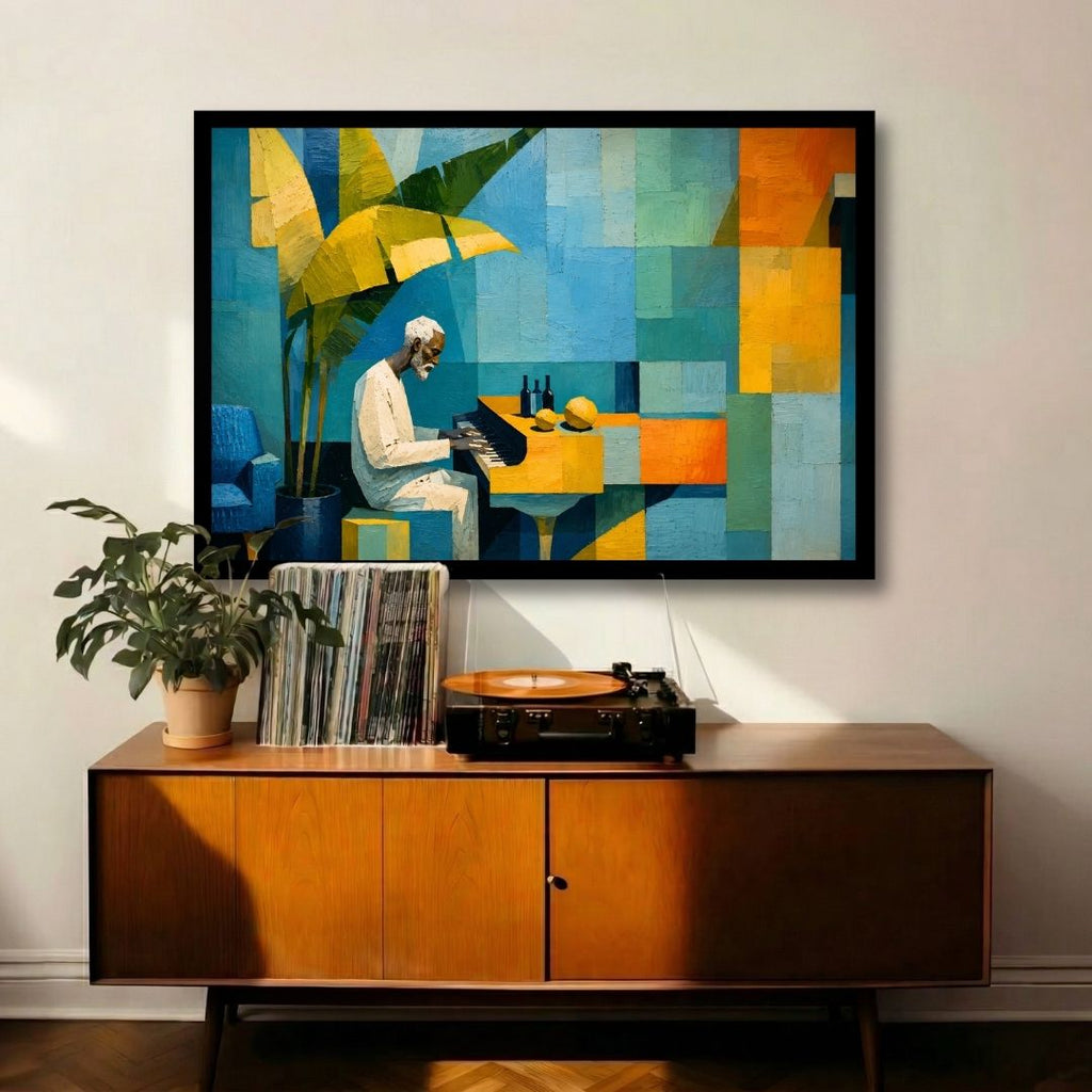Cubist Interior Scene
