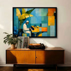 Cubist Interior Scene