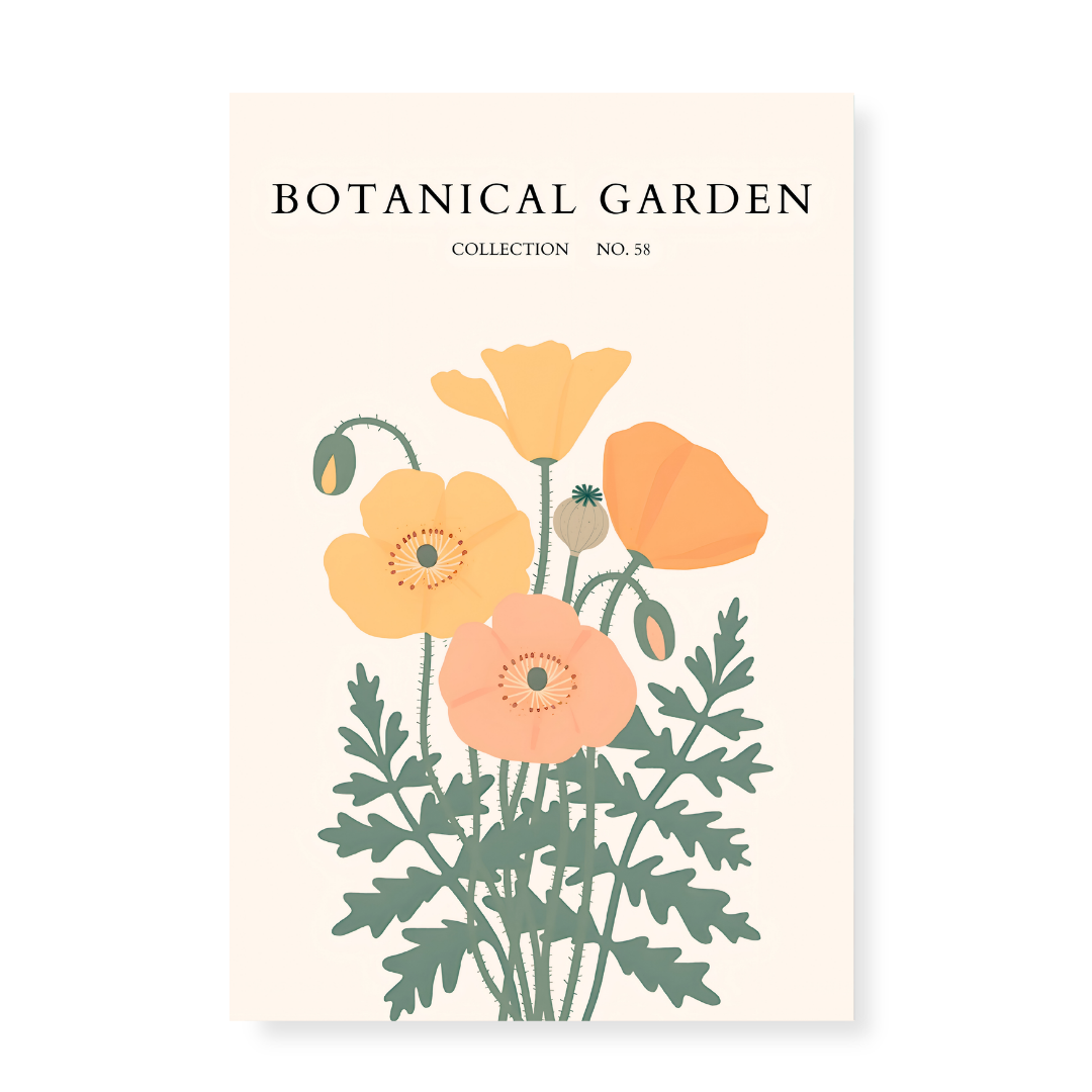 Floral Collection No. 58 Botanical Garden