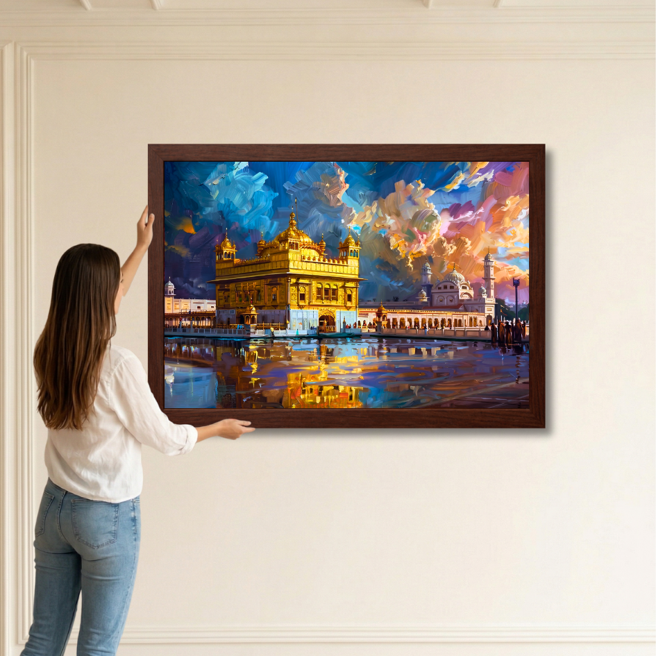 Golden Temple Artistic Serenity