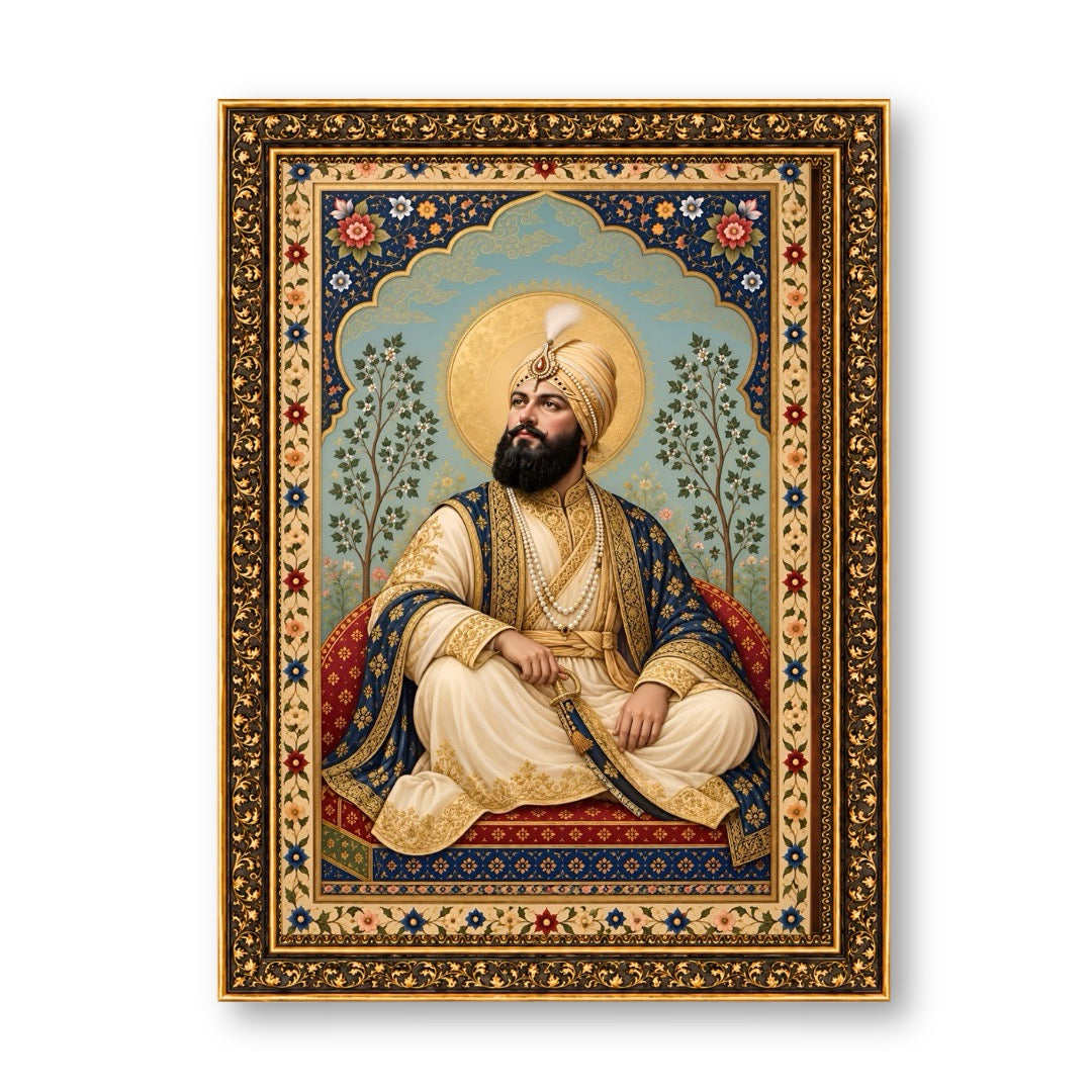 Guru Gobind Singh Ji Heritage Portrait