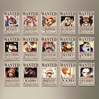 Wanted Poster Set | SET OF 15 | AA | 9" X 12"