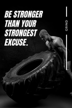 Strength Unleashed – Motivation Beyond Limits | SET OF 4