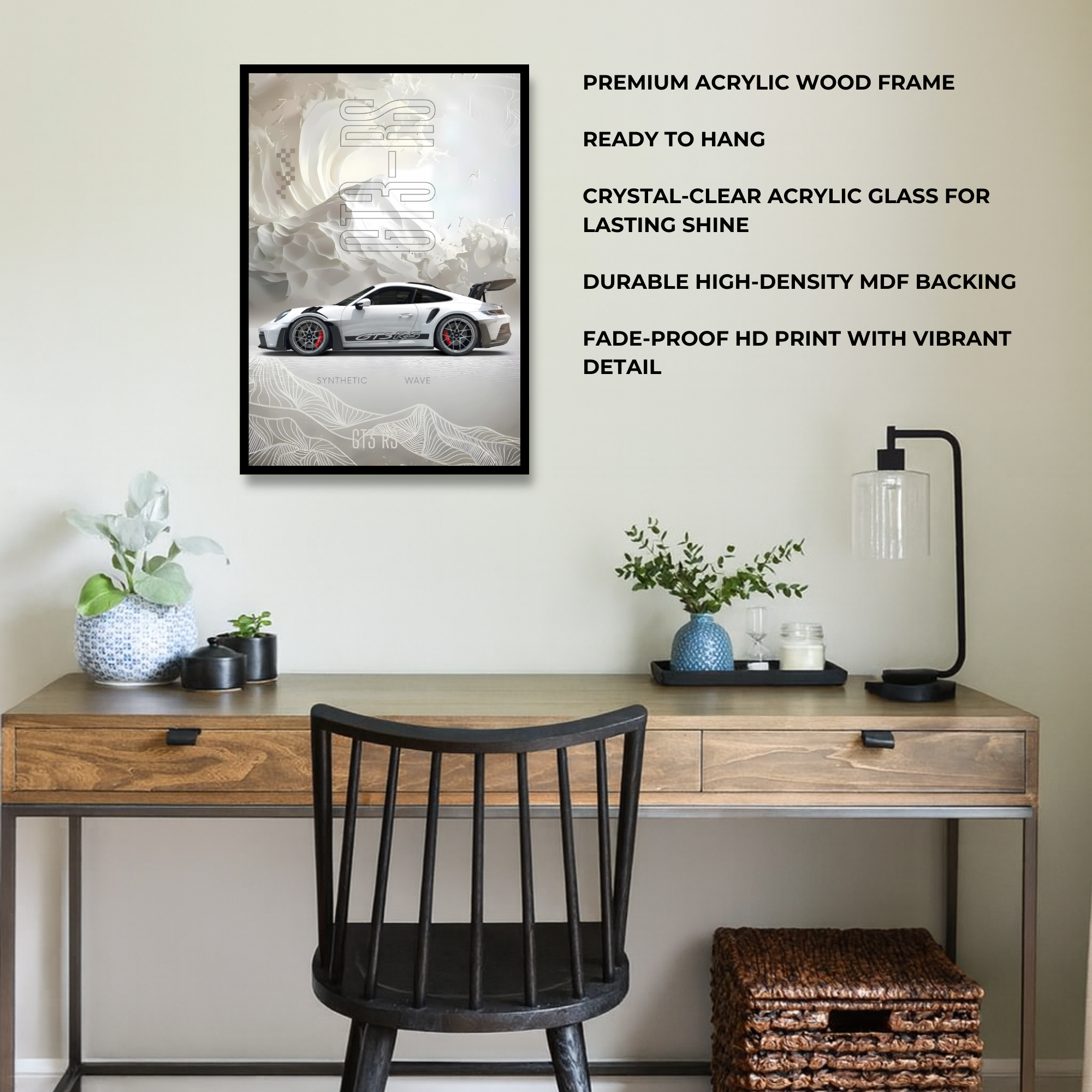 White Porsche 911 GT3 RS