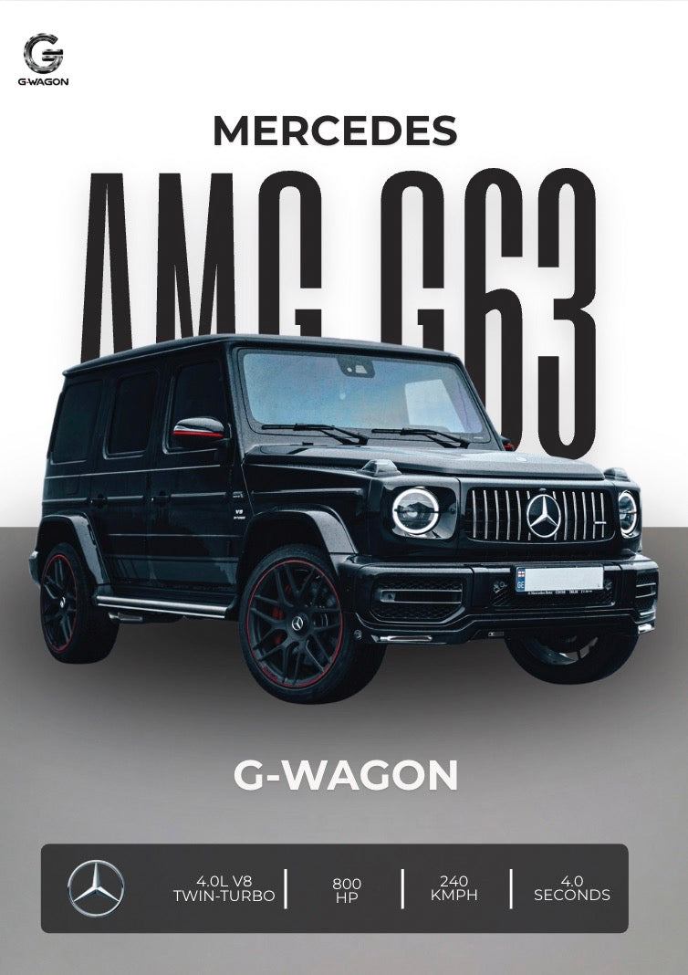 MERCEDES AMG G63 – The Beast in Luxury