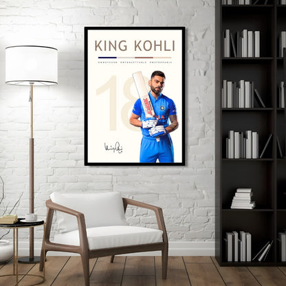 King Kohli - INDIAN Jersey