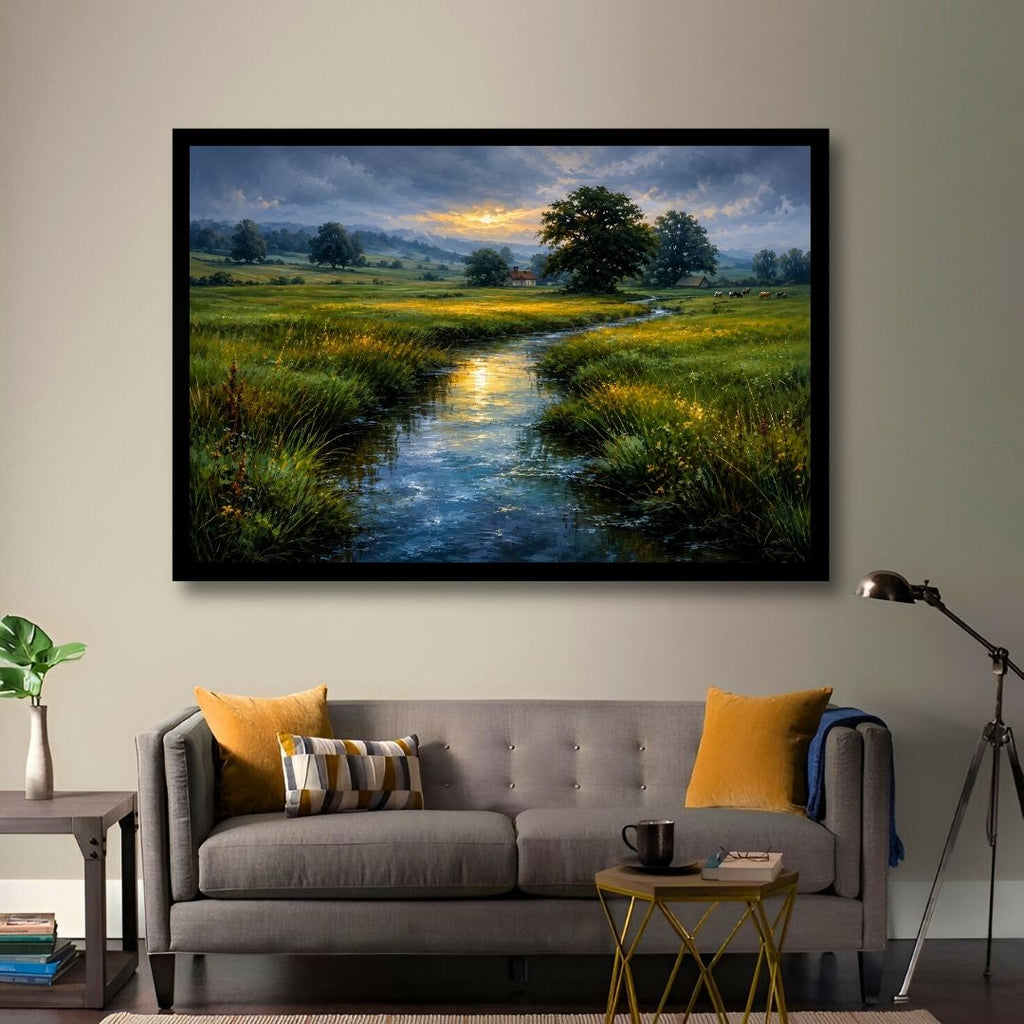 Sunset River Serenity